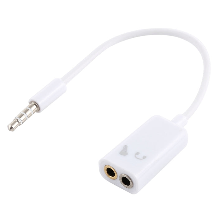 3.5mm Aux Audio Splitter Cable, Compatible with Phones, Tablets, Headphones, MP3 Player, Car/Home Stereo & More