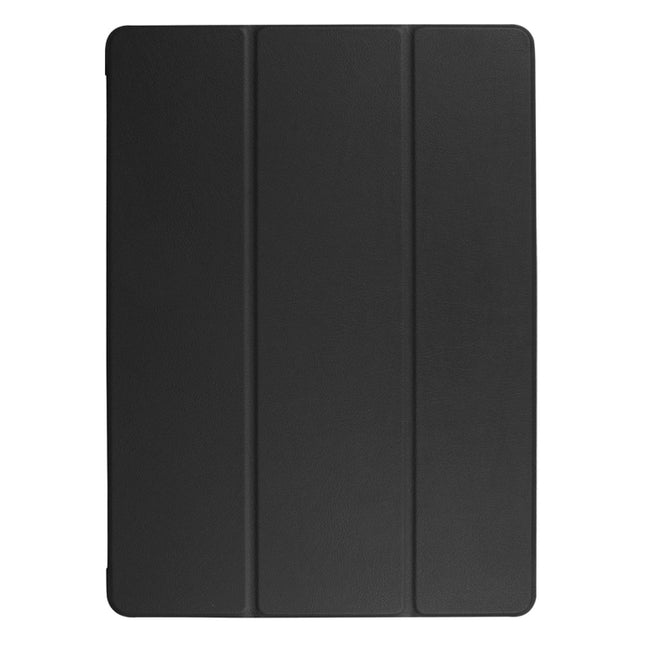 Custer Texture Horizontal Flip Smart Leather Case with 3-folding Holder  & Sleep / Wake-up Function for iPad ro 12.9 inch 2017 / 2015, For iPad Pro 12.9 inch