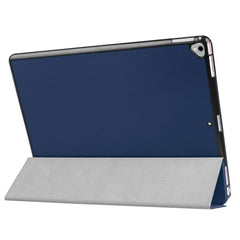 Custer Texture Horizontal Flip Smart Leather Case with 3-folding Holder  & Sleep / Wake-up Function for iPad ro 12.9 inch 2017 / 2015, For iPad Pro 12.9 inch, iPad Pro 12.9 inch