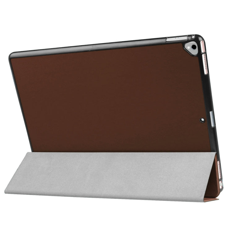 Custer Texture Horizontal Flip Smart Leather Case with 3-folding Holder  & Sleep / Wake-up Function for iPad ro 12.9 inch 2017 / 2015, iPad Pro 12.9 inch, For iPad Pro 12.9 inch