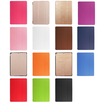 Custer Texture Horizontal Flip Smart Leather Case with 3-folding Holder  & Sleep / Wake-up Function for iPad ro 12.9 inch 2017 / 2015, For iPad Pro 12.9 inch