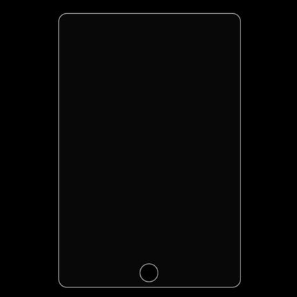 0.26mm 9H+ Surface Hardness 2.5D Explosion-proof Tempered Glass Film for iPad Pro 12.9 inch