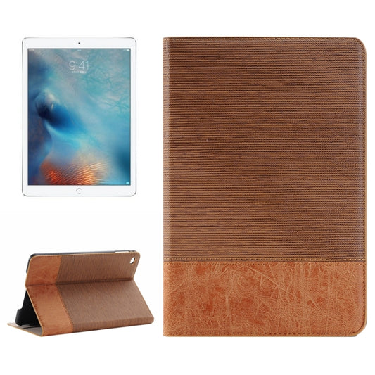 Cross & Sheepskin Texture Horizontal Flip Leather Case with Holder & Card Slots & Wallet for iPad Pro 12.9 inch