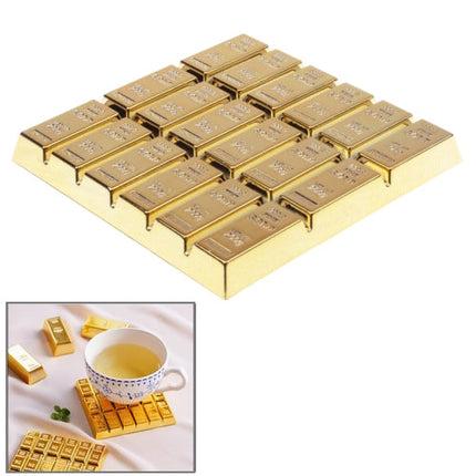 Creative Gold Bar Shaped Anti-slip Heat Insulation Mat for Dishware, Gold Bar Shaped Heat Insulation Mat