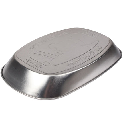 Stainless Steel Multi-purpose Tray Fruit Bowl Dessert Plate , Ship