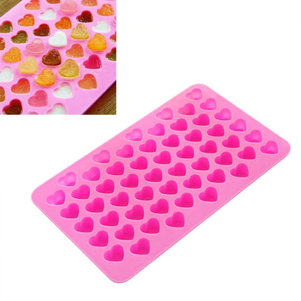 Creative Heart Shape 55-Grid Ice Cube Tray, 55 Grids Love