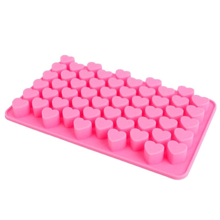 Creative Heart Shape 55-Grid Ice Cube Tray, 55 Grids Love