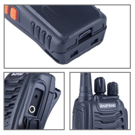 2 PCS BAOFENG BF-888S Portable CB Radio Walkie Talkie Retevis UHF 5W 16CH Radio FM Transceiver