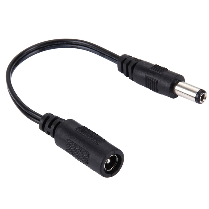 5.5 x 2.1mm DC Female to 5.5 x 2.5mm DC Male Power Connector Cable for Laptop Adapter, Length: 15cm, 5.5 x 2.5mm Male
