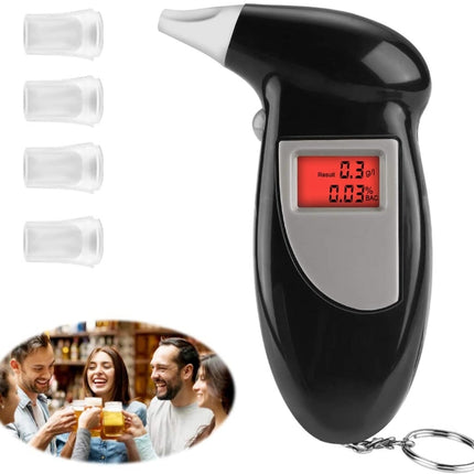 LCD Digital Alcohol Tester Breathalyzer, Alcohol Tester 2
