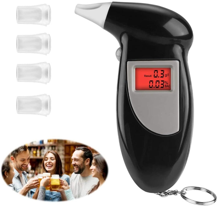 LCD Digital Alcohol Tester Breathalyzer, Alcohol Tester 2