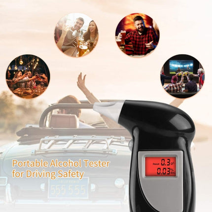 LCD Digital Alcohol Tester Breathalyzer, Alcohol Tester 2