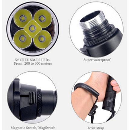 6800 LM, Diving Depth: 150m (Black)