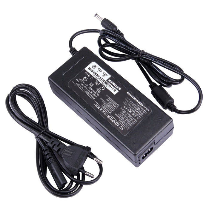 AC Adapter for LED Rope Light with 5.5 x 2.1mm DC Power Adapter, DC 12V / 5A, EU Plug, AU Plug, UK Plug, US Plug