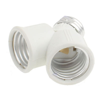 E27 to 2 E27 Light Bulbs Conversion Socket Double Lamp Socket