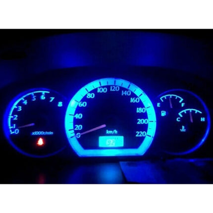 2 PCS B8.4 0.2W 12LM 1 LED SMD 5050 LED Instrument Light Bulb Dashboard Light for Vehicles, DC 12V
