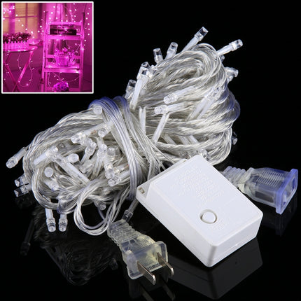 100 LEDs with End Joint & 8 Display Modes Controller for Christmas Party, AC 110V, US Plug, 100 LEDs AC 110V(Colorful Light), 100 LEDs AC 110V(White Light), 100 LEDs AC 110V(Red Light), 100 LEDs AC 110V(White Light+Blue Light)                          ...