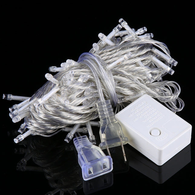 100 LEDs with End Joint & 8 Display Modes Controller for Christmas Party, AC 110V, US Plug, 100 LEDs AC 110V(Colorful Light), 100 LEDs AC 110V(White Light), 100 LEDs AC 110V(Red Light), 100 LEDs AC 110V(White Light+Blue Light)                          ...