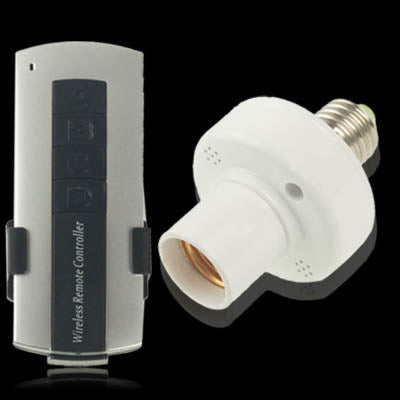 E27 Wireless Remote Control Lamp ,360-Degree(Full Range) Remote Contro