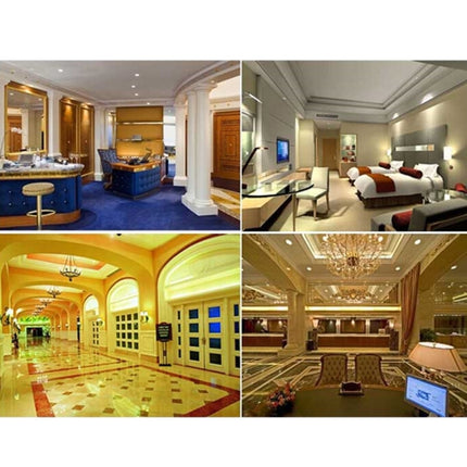 64 LED SMD 2835, AC 220V, S-LED-6501W, S-LED-6501WW