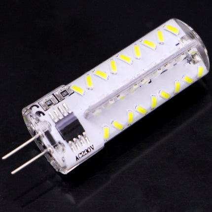 72 LED SMD 3014, Adjustable Brightness, AC 220V, G4  220V White Light, G4  220V Warm White