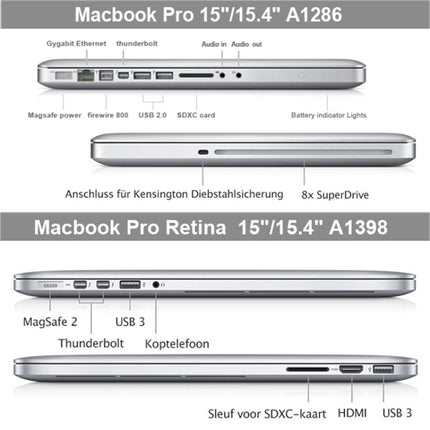 Frosted Hard Plastic Protective Case for Macbook Pro 15.4 inch, S-MAC-0024A, S-MAC-0024B, S-MAC-0024C, S-MAC-0024D, S-MAC-0024E, S-MAC-0024F, S-MAC-0024G, S-MAC-0024H