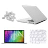 ENKAY for MacBook Pro Retina 13.3 inch (US Version) / A1425 / A1502 4 in 1 Frosted Hard Shell Plastic Protective Case with Screen Protector & Keyboard Guard & Anti-dust Plugs