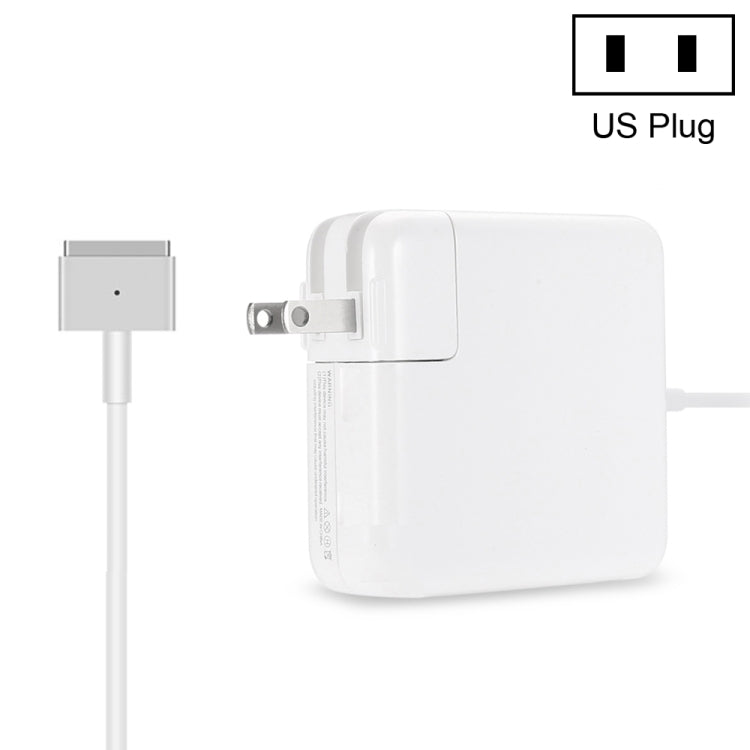 A1424 85W 20V 4.25A 5 Pin MagSafe 2 Power Adapter for MacBook, Cable Length: 1.6m, US Plug, 85W US Plug