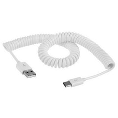 USB-C / Type-C 3.1 to USB 2.0 Spring Data Sync Charge Cable, Cable Length: 3m