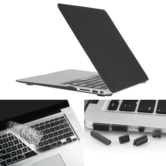 ENKAY for Macbook Air 13.3 inch (US Version) / A1369 / A1466 Hat-Prince 3 in 1 Frosted Hard Shell Plastic Protective Case with Keyboard Guard & Port Dust Plug