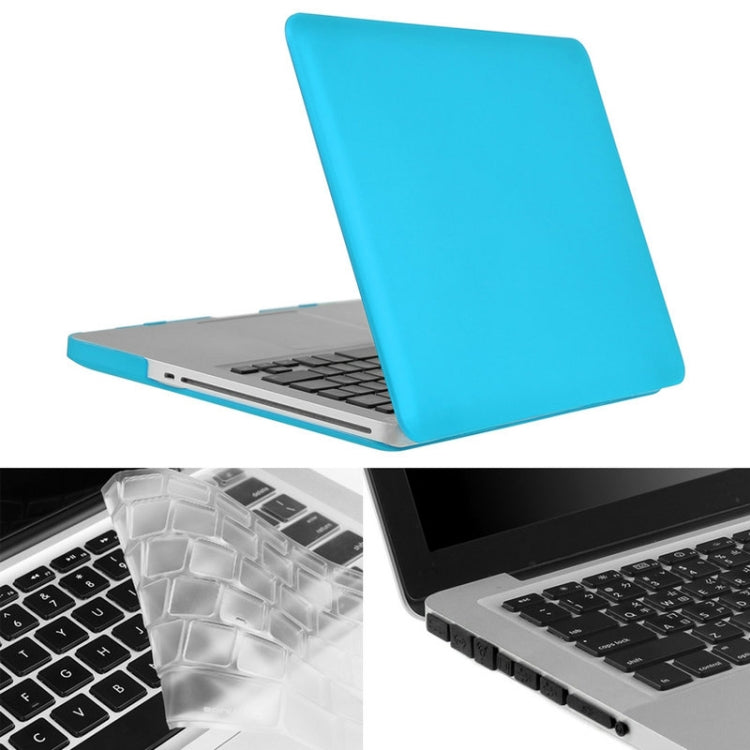 ENKAY for Macbook Pro 13.3 inch (US Version) / A1278 Hat-Prince 3 in 1 Frosted Hard Shell Plastic Protective Case with Keyboard Guard & Port Dust Plug