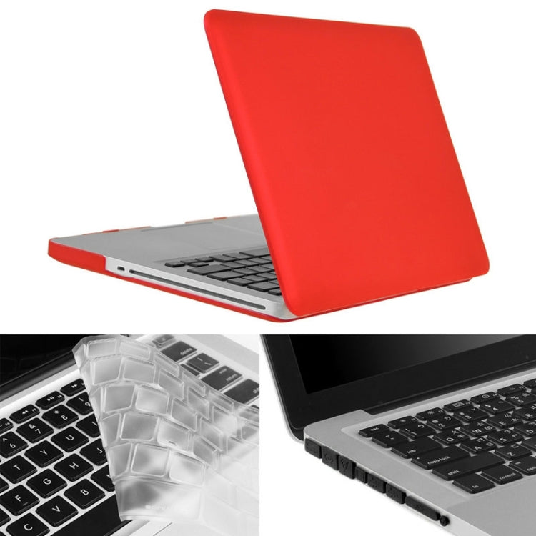 ENKAY for Macbook Pro 13.3 inch (US Version) / A1278 Hat-Prince 3 in 1 Frosted Hard Shell Plastic Protective Case with Keyboard Guard & Port Dust Plug