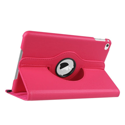 Litchi Texture 360 Degree Rotating Smart Leather Case with Holder for iPad mini 4 / mini 5
