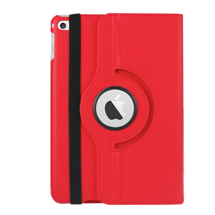 Litchi Texture 360 Degree Rotating Smart Leather Case with Holder for iPad mini 4 / mini 5