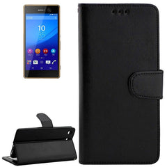 Crazy Horse Texture Horizontal Flip Leather Case with Holder & Card Slots & Wallet & Photo Frame for Sony Xperia M5 / E5603 / E5606 / E5653 / E5633 / E5643 / E5663