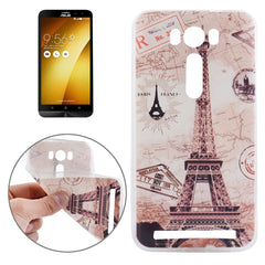 Ultrathin Flowers Pattern Soft TPU Protective Cover Case for Asus Zenfone 2 Laser / ZE500KL 5.0inch, For Zenfone 2 Laser ZE500KL