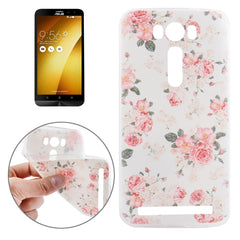 Ultrathin Flowers Pattern Soft TPU Protective Cover Case for Asus Zenfone 2 Laser / ZE500KL 5.0inch, For Zenfone 2 Laser ZE500KL