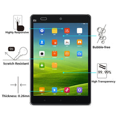 0.4mm 9H+ Surface Hardness 2.5D Explosion-proof Tempered Glass Film for Xiaomi Mi Pad, Xiaomi Mi Pad