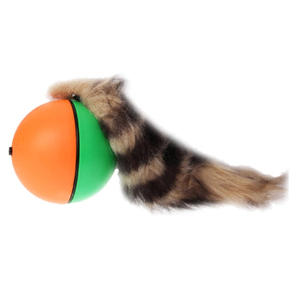 Small Motorized Rolling Chaser Ball Toy for Dog / Cat / Pet / Kid, Random Color Delivery
