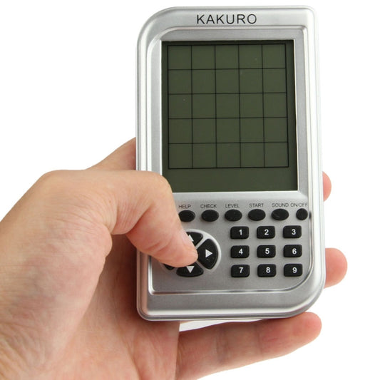 5 x 5 Electronic Kakuro Game Big Screen Squared Machine, Nine Palaces Sudoku Game Machine