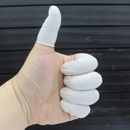 50pcs/bag Latex Anti-static Finger Cot, 2x6cm