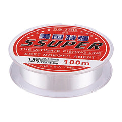 100m Extra Strong 3.5# 0.30mm 9.9kg Power USA Fishing Line, 3.5# 0.30mm 9.9kg