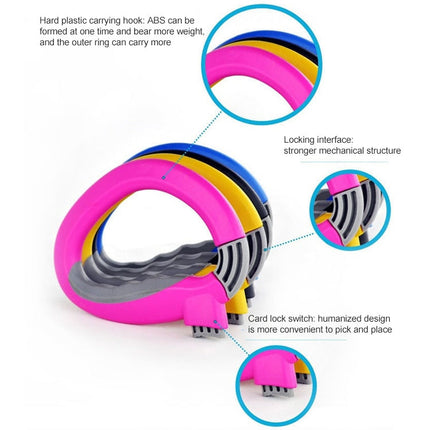 One Trip Grip Grocery Bags Holder Handle Easy Carrier (Color Random Delivery), Easy Carrier