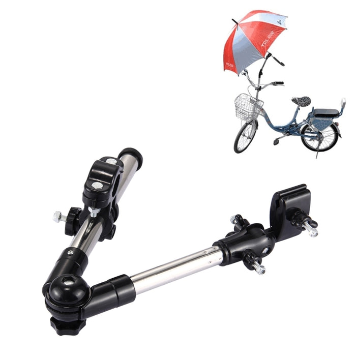 Universal Foldable Adjustable Stainless Steel Cycling Umbrella Bracket Holder Angle Adjustable Mount Stand for Bike Motorcycle