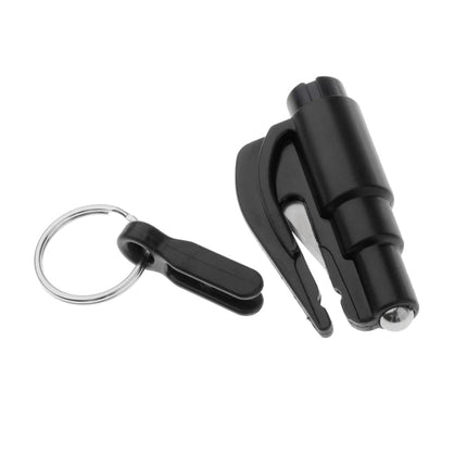 2 in 1 Car Emergency Hammer / Key Chain / Knife Broken Glass Portable Tool, 2 in 1 Black, 2 in 1 Red, 2 in 1 Yellow