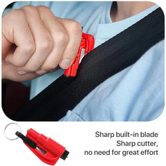 2 in 1 Car Emergency Hammer / Key Chain / Knife Broken Glass Portable Tool, 2 in 1 Black, 2 in 1 Red, 2 in 1 Yellow