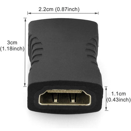 HDMI 19 Pin Female to HDMI 19Pin Female Adapter, HDMI Female to Female