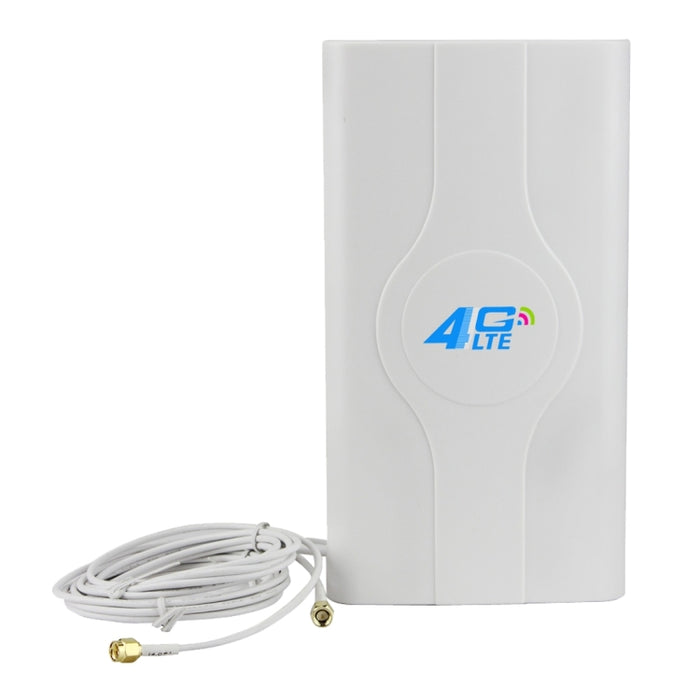LF-ANT4G01 Indoor 88dBi 4G LTE MIMO Antenna with 2 PCS 2m Connector Wire, SMA Port, SMA Port