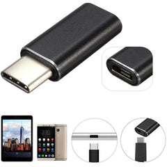 Aluminum Micro USB to USB 3.1 Type-C Converter Adapter