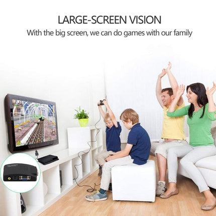 High Resolution (BNC) Video and S-Video to VGA Conversion, PAL